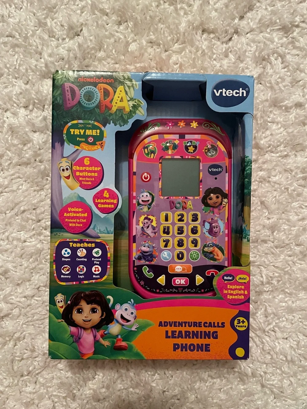 Nickelodeon Dora Vtech Adventure Calls Learning Phone